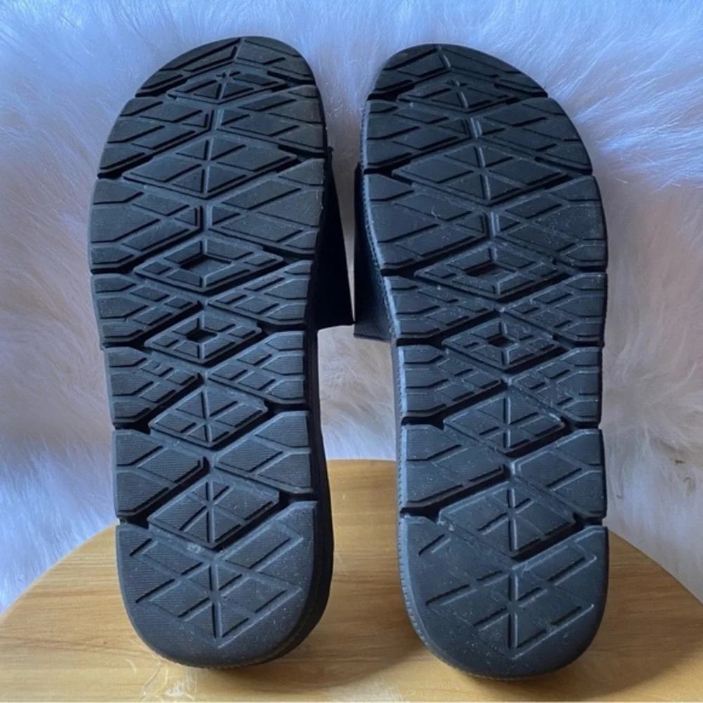 Fila Shoes Sandal’s Mens Size 12 Slip On Slides Black‎